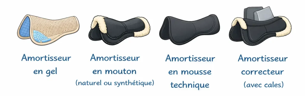 type ammortisseurs