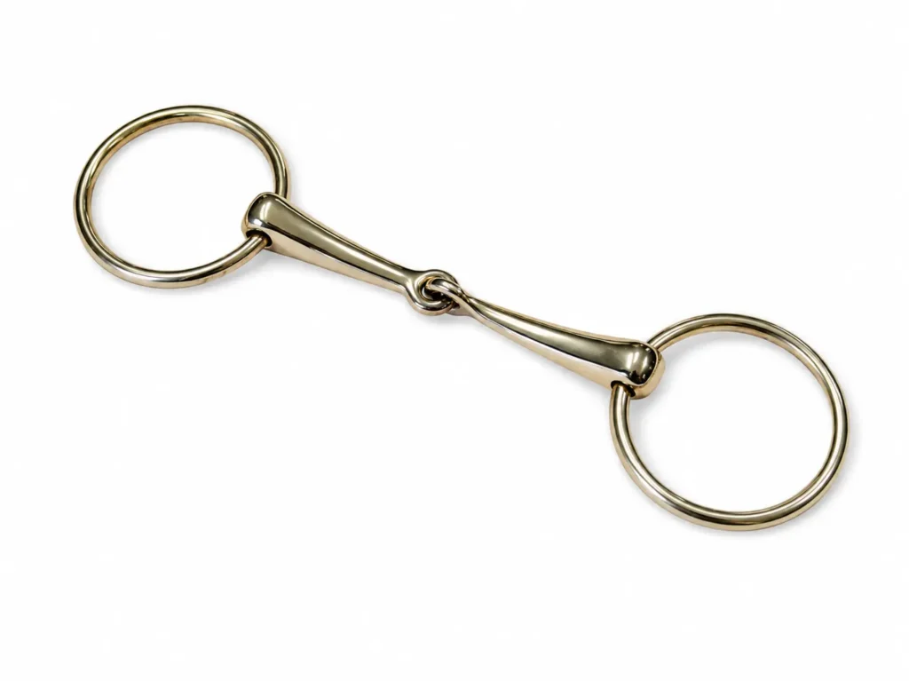 Quel mors choisir pour son cheval ? fouganza mors à anneaux simple brisure cheval et poney