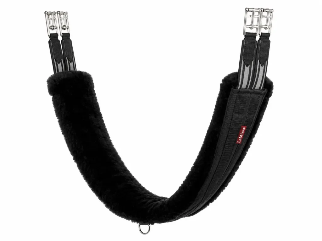 sangle anatomique doublée pour cheval