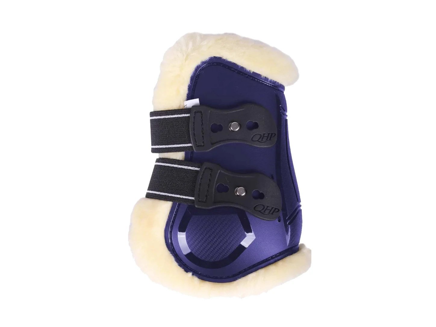 Quels protège-boulets choisir pour son cheval ? Coque marine du protège-boulet QHP Ontario avec doublure en imitation mouton