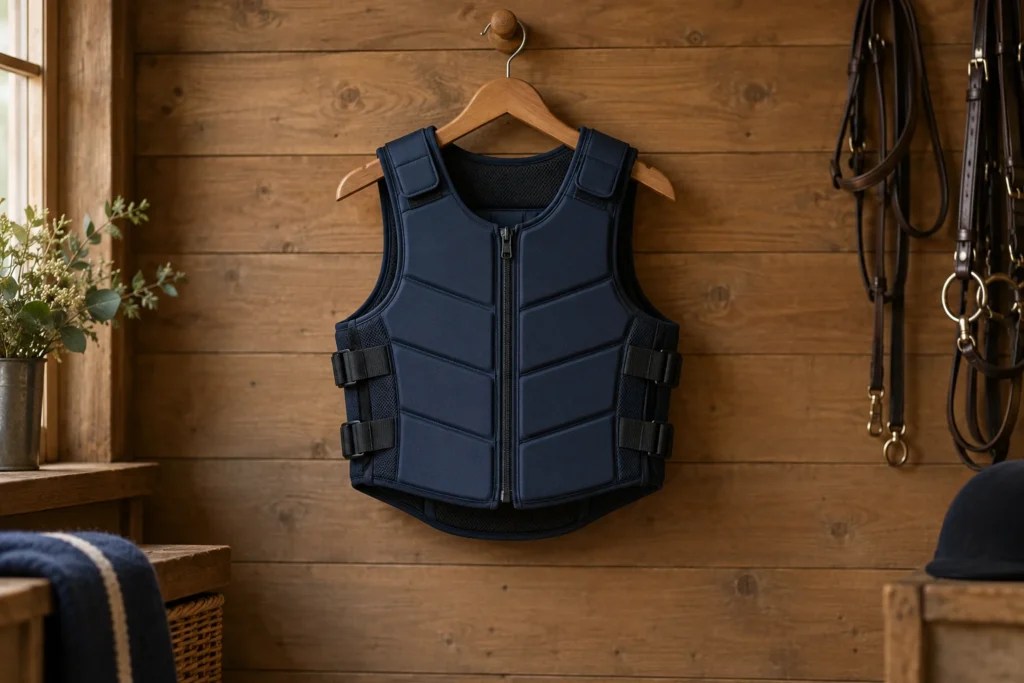 Cavalier Illustration de la catégorie Gilets de protection